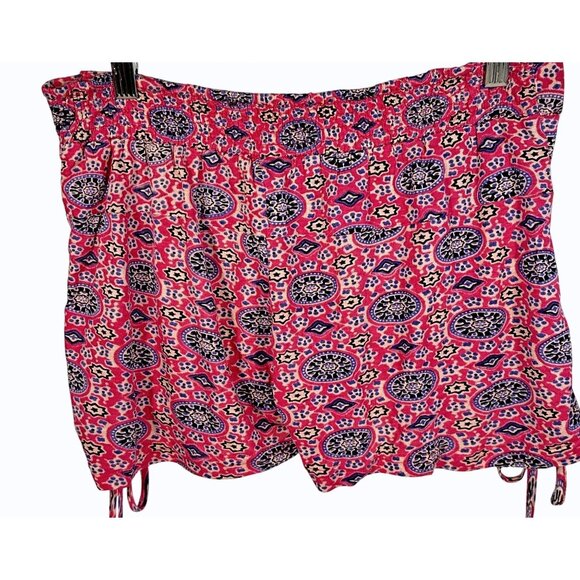 NWT Raga Boho Shorts The Sangria Pink & Purple Floral Lightweight NWT Size S - Picture 1 of 12